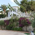 Villa Med Panoramautsikt Med Privat Pool I Calpe, Costa Blanca, Spanien