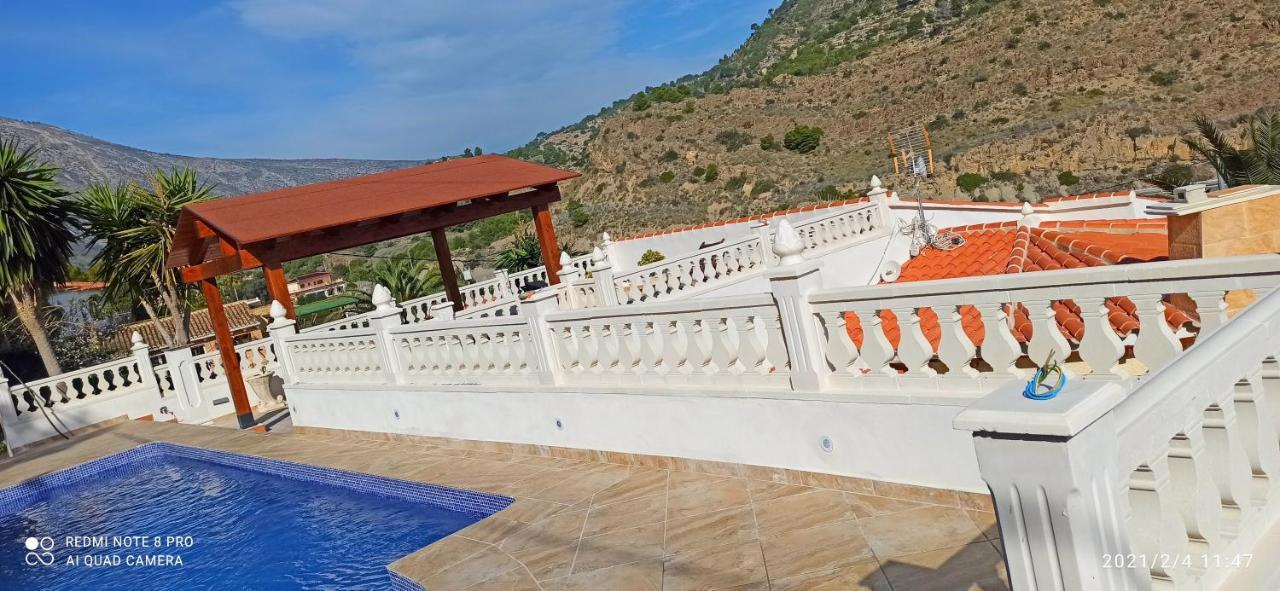 Villa Med Panoramautsikt Med Privat Pool I Calpe, Costa Blanca, Spanien Calp