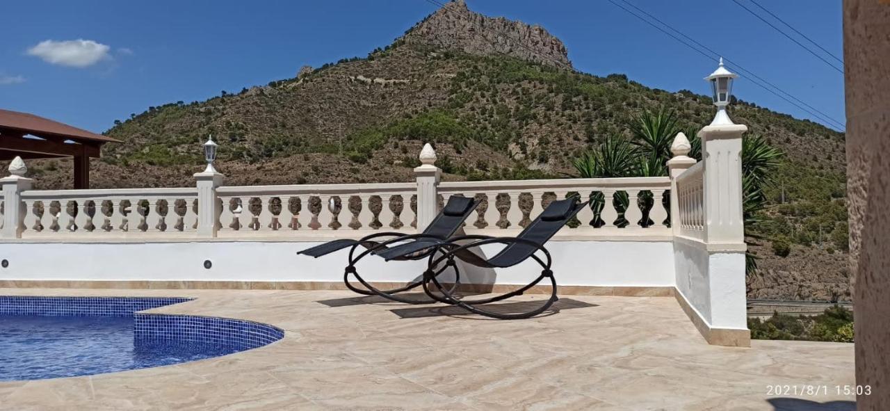 Med Panoramautsikt Med Privat Pool I Calpe, Costa Blanca, Spanien Villa Calp
