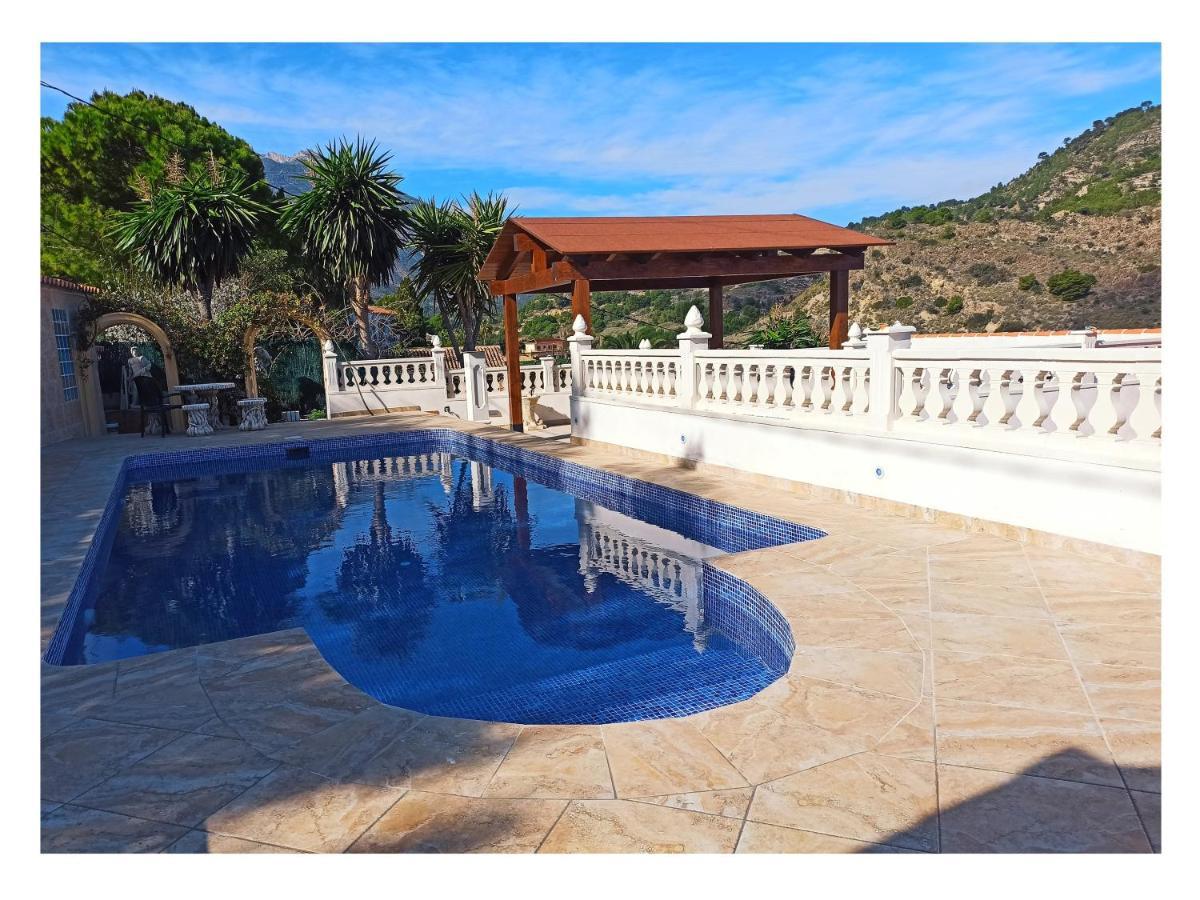 Med Panoramautsikt Med Privat Pool I Calpe, Costa Blanca, Spanien * Calp
